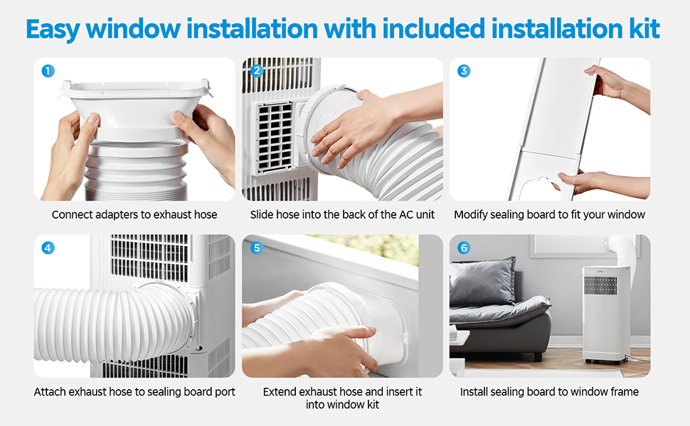 Midea smart portable air conditioner