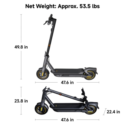 Last day sale,only $29.99💥Segway Ninebot MAX Electric Pedal Scooter with Helmet