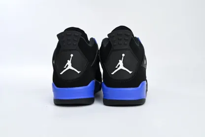 Jordan 4 Retro Black Blue Thunder 
