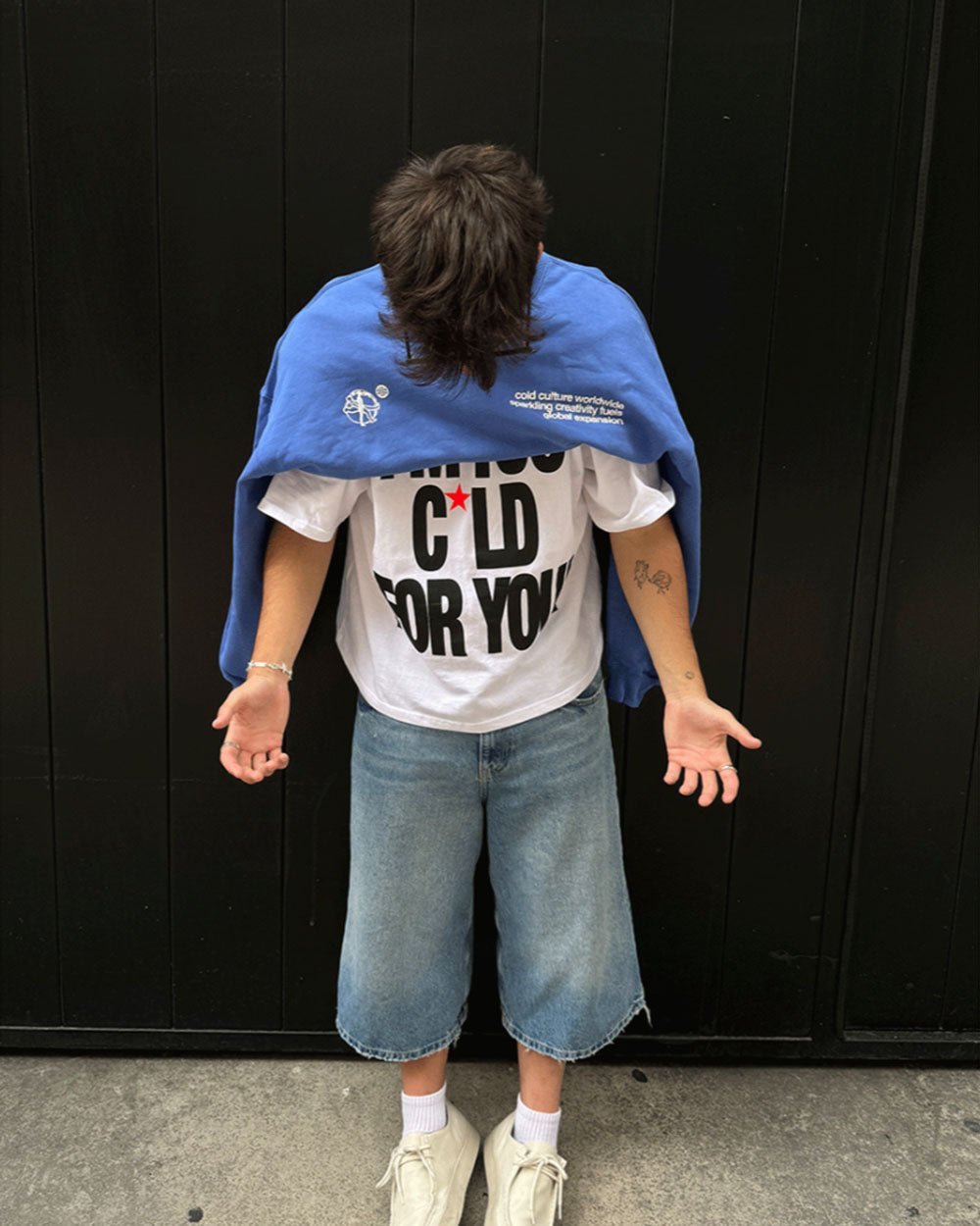 IM TOO COLD TEE WHITE
