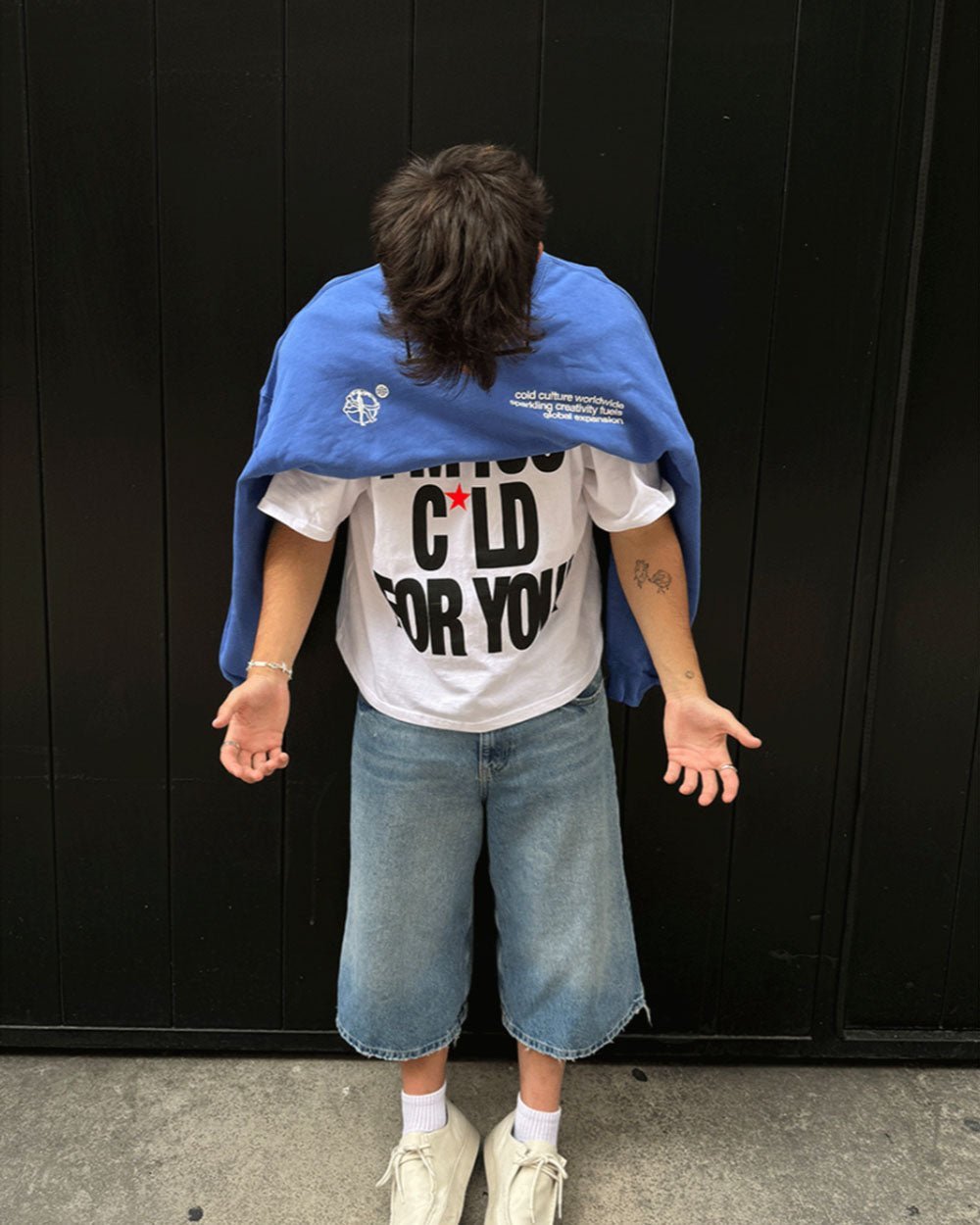 IM TOO COLD TEE WHITE