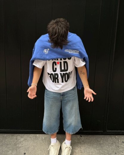 IM TOO COLD TEE WHITE