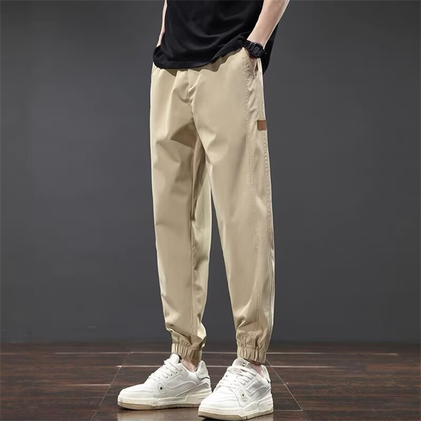 Spring/Summer Thin Loose Plus Size Stylish Men's Jogger Casual Pants
