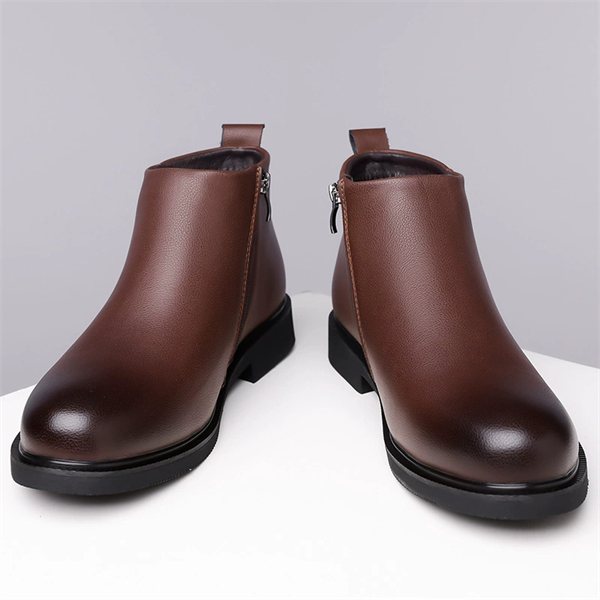Genuine Leather Plus Size New High-Top Men's Martin Boots