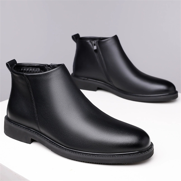 Genuine Leather Plus Size New High-Top Men's Martin Boots