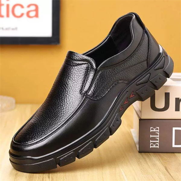 Genuine leather soft-soled non-slip new casual men's shoes for middle-aged and elderly men