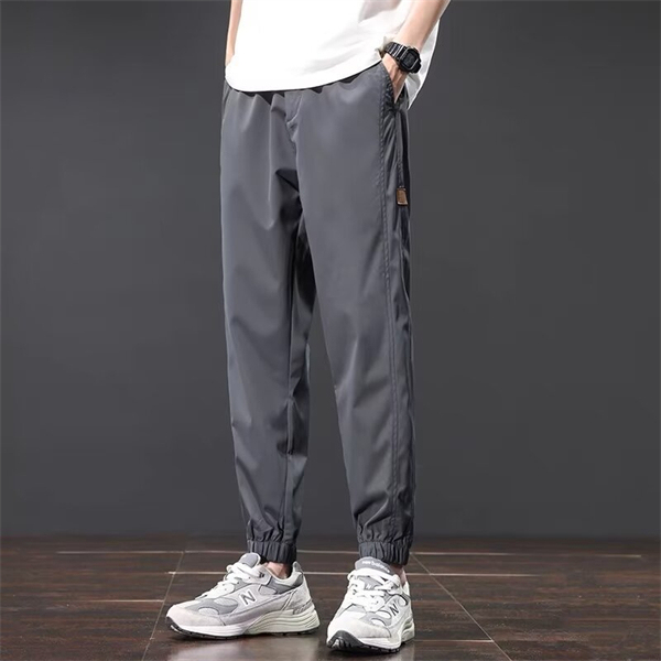 Spring/Summer Thin Loose Plus Size Stylish Men's Jogger Casual Pants
