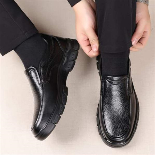 Genuine leather soft-soled non-slip new casual men's shoes for middle-aged and elderly men