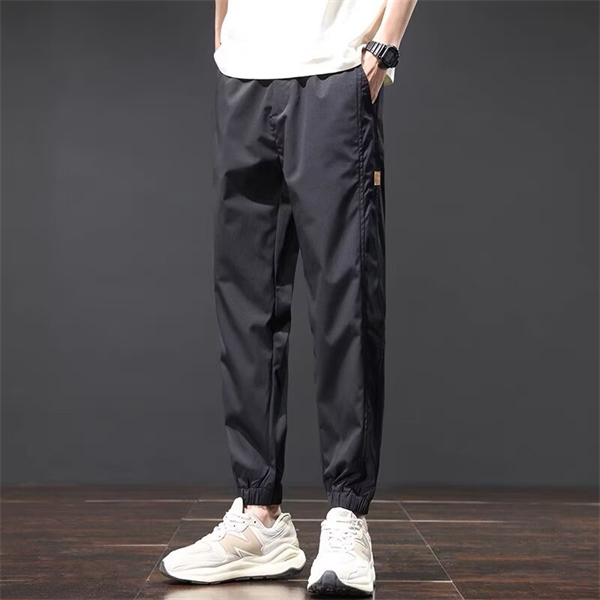 Spring/Summer Thin Loose Plus Size Stylish Men's Jogger Casual Pants