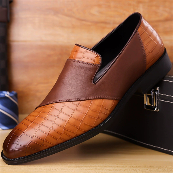 New Genuine Leather Men's Business Formal Shoes (Plus Size)