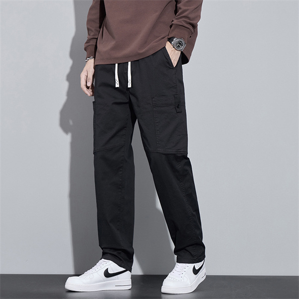 Cotton summer loose fit men's work pants