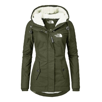 Parka foderato in pelliccia sintetica da donna – The Nthtorth Face 2025