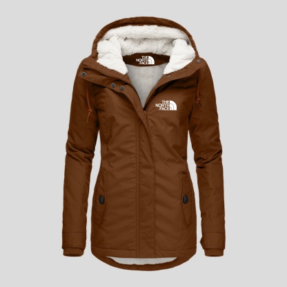 Parka foderato in pelliccia sintetica da donna – The Nthtorth Face 2025