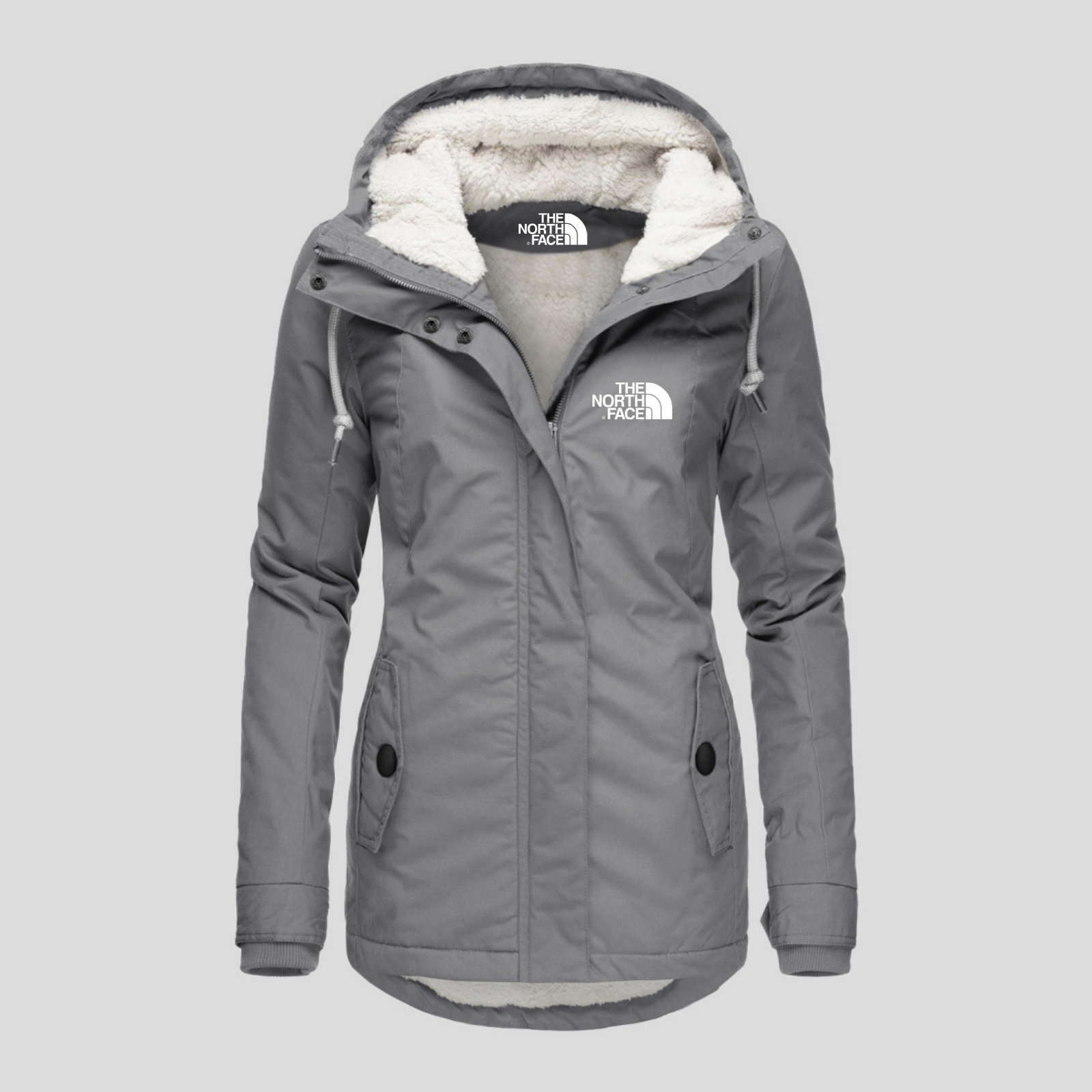 Parka foderato in pelliccia sintetica da donna – The Nthtorth Face 2025
