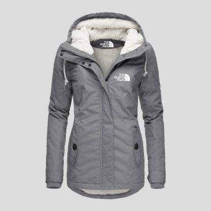 Parka foderato in pelliccia sintetica da donna – The Nthtorth Face 2025