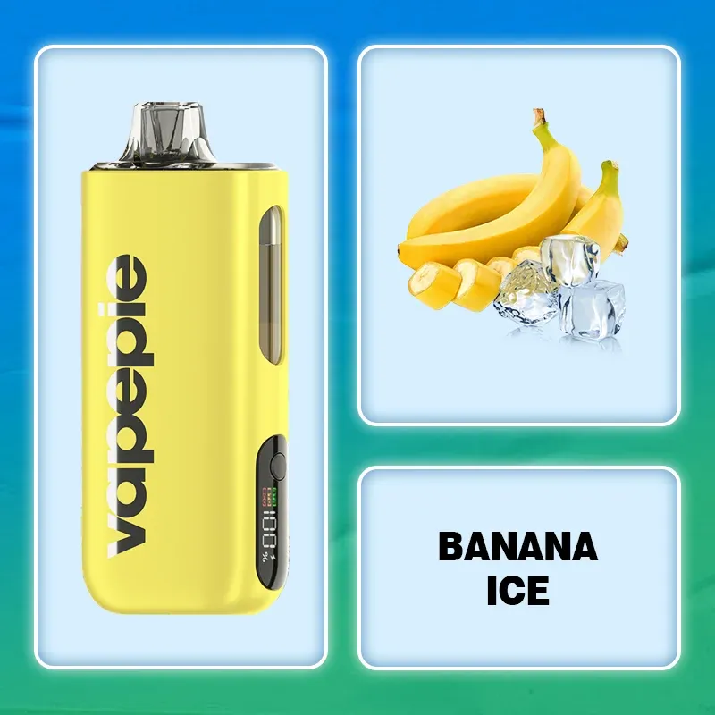 Banán jég & VAPEPIE Max 40000 PUFFS