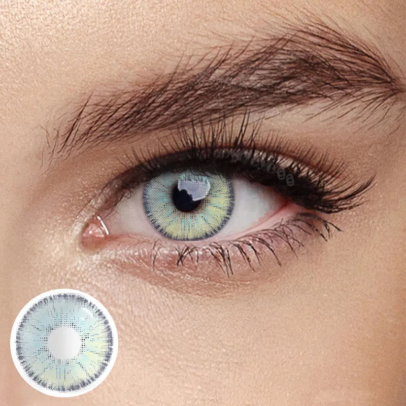 What are the safest colored contact lenses to use?