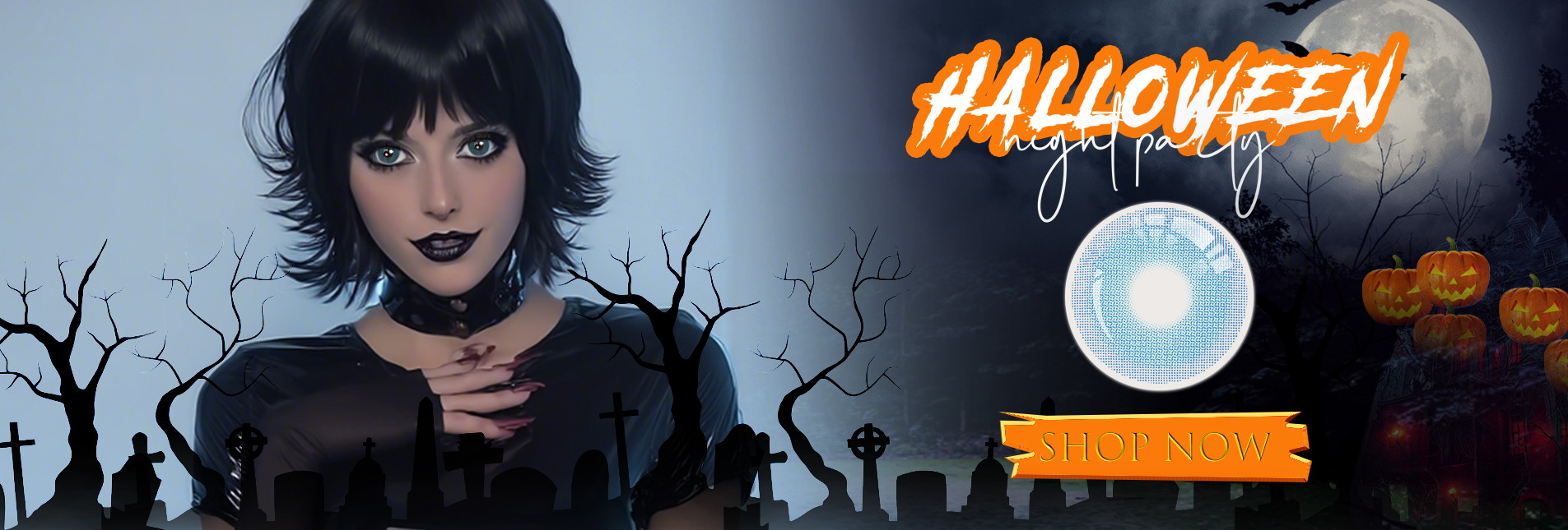 Huneyes Contact Lenses for Halloween