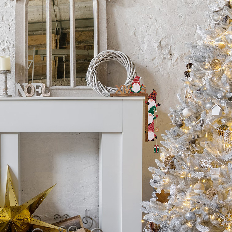 Dwarf Christmas festival creative Christmas door frame pendant