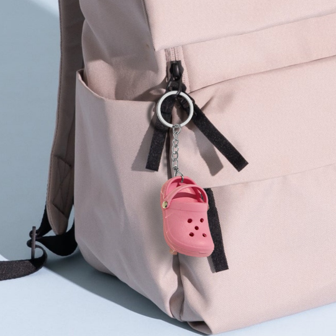 Mini Crocs Shoe Keychain