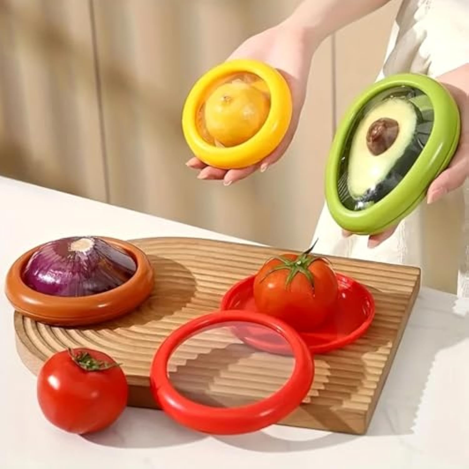 Silicone fruit storage box