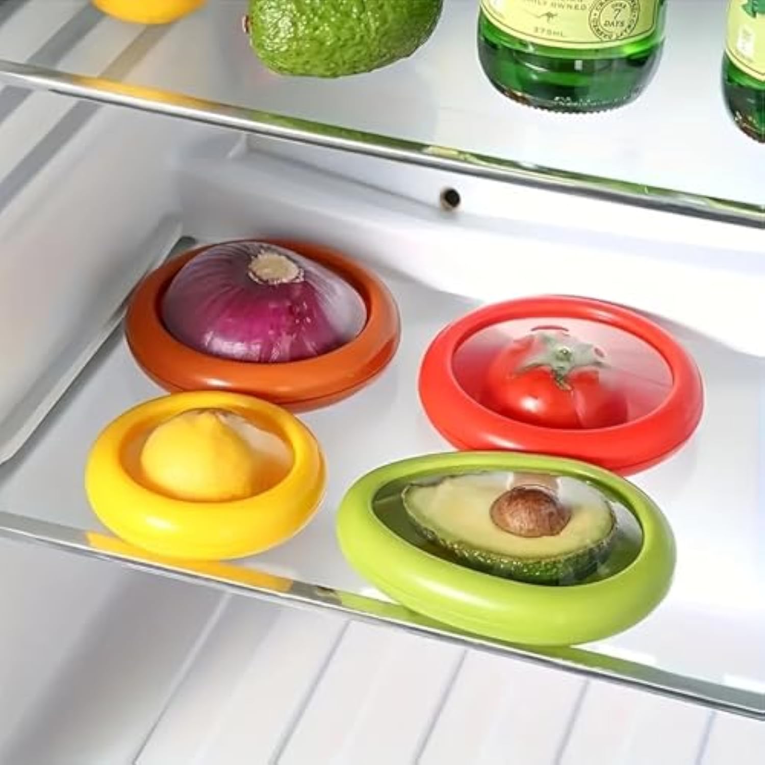 Silicone fruit storage box