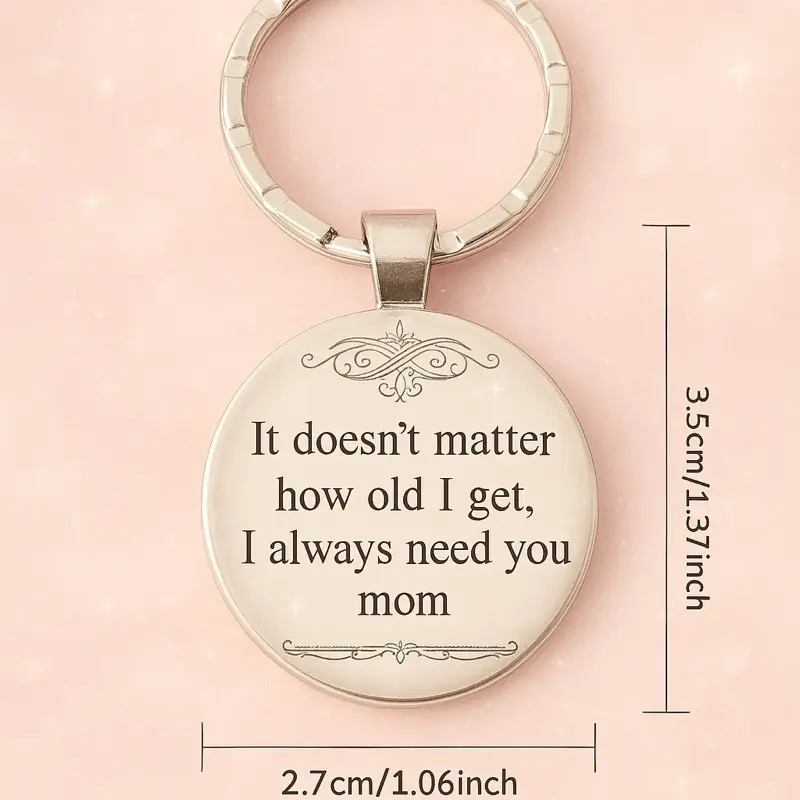 I Need You Mom Keychain – Sweet Meaningful Gift for Mom for Mother's Day, Birthday, Christmas or Just Because