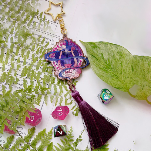 Homebrew Connoisseur Charm With Keychain