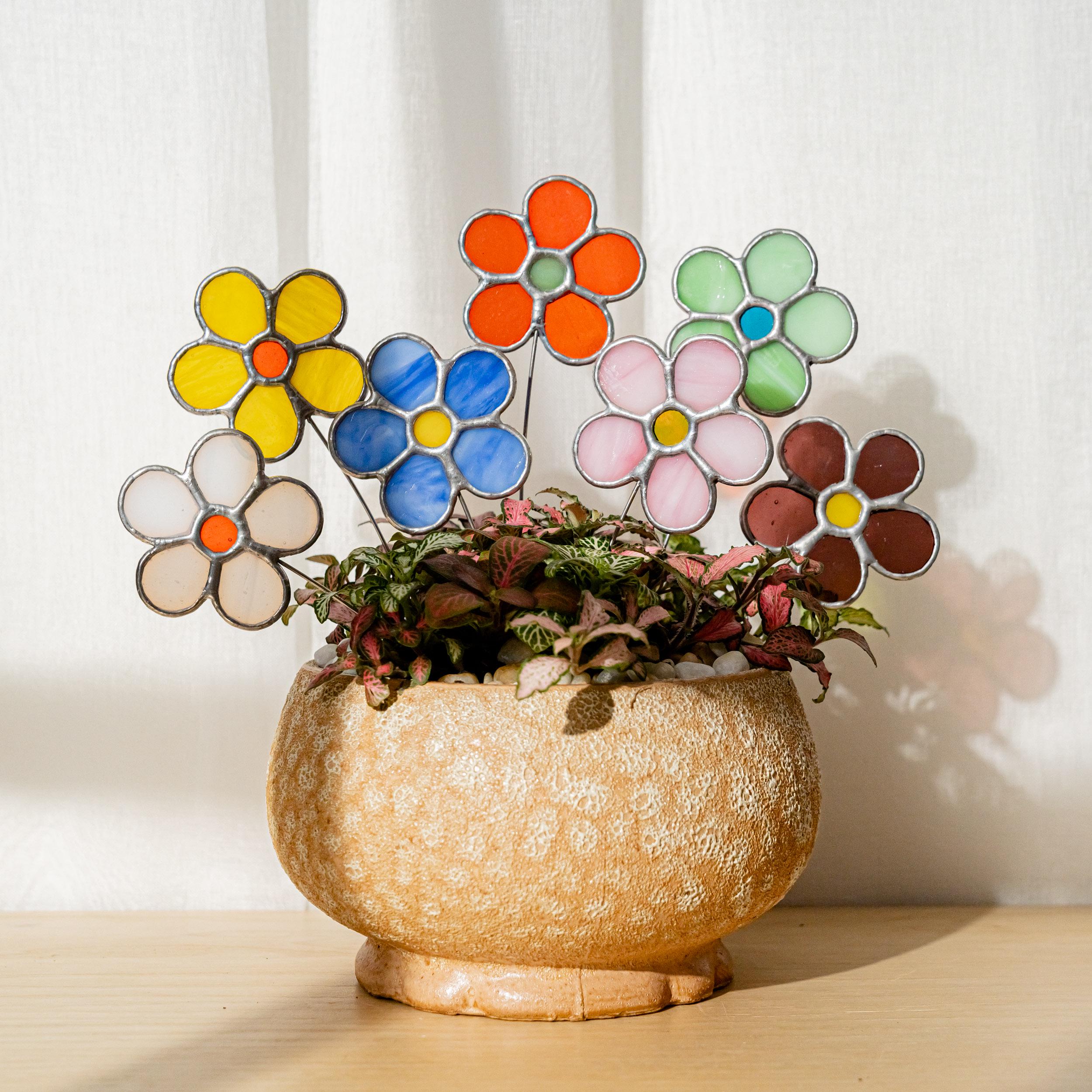 🌼Flower Shaped Pot Decor