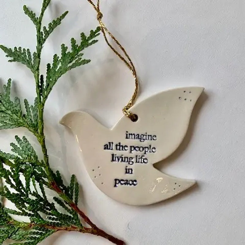 Peaceful Bird Ornament
