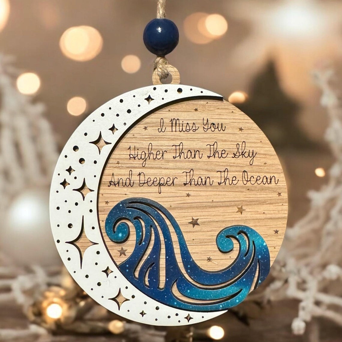 Memorial Moon Ornament
