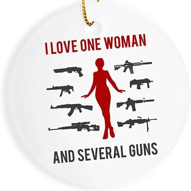 Target Shooting Ornament