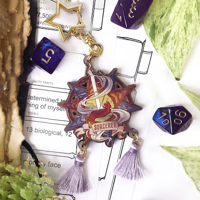 Homebrew Connoisseur Charm With Keychain