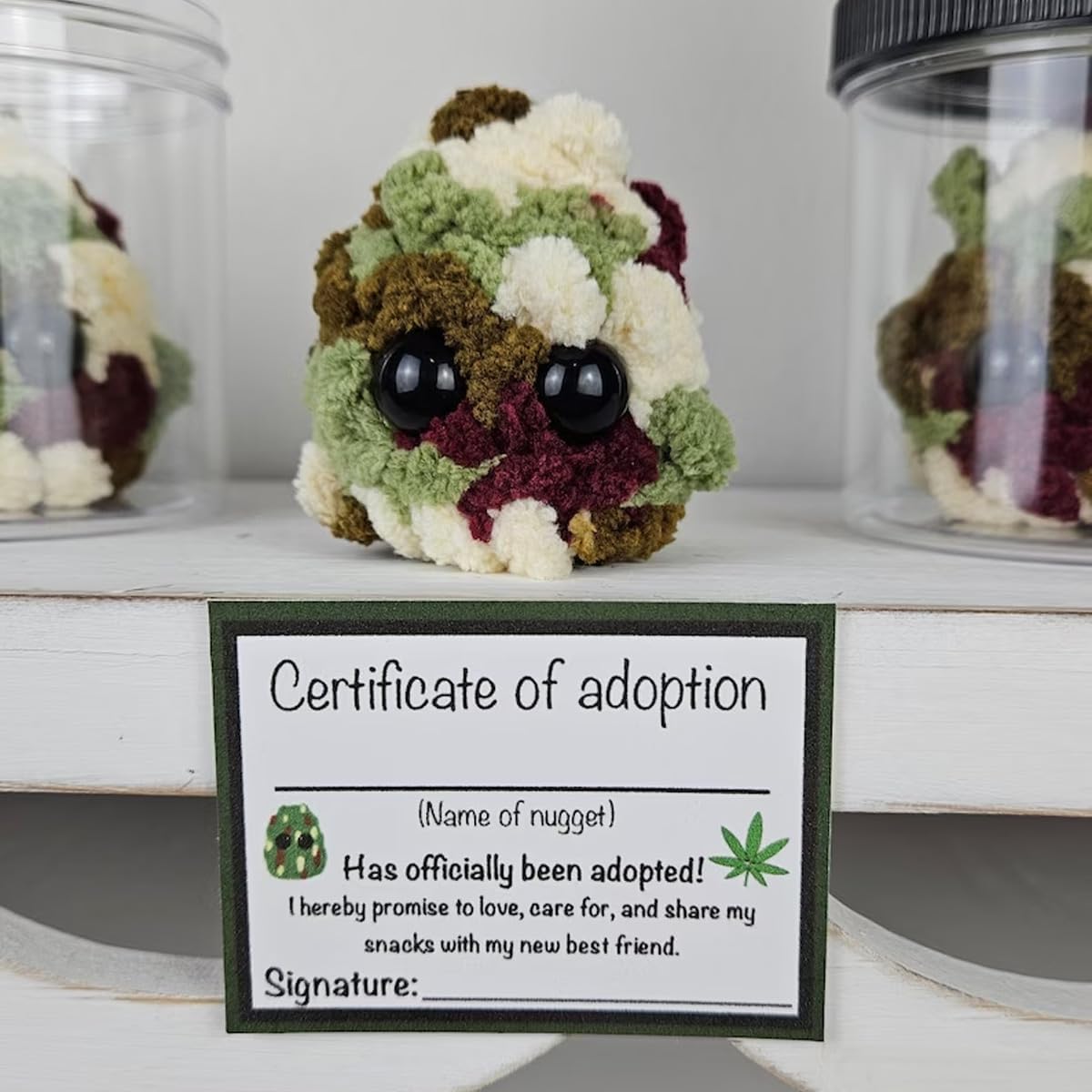 Weed Block Plush Toy