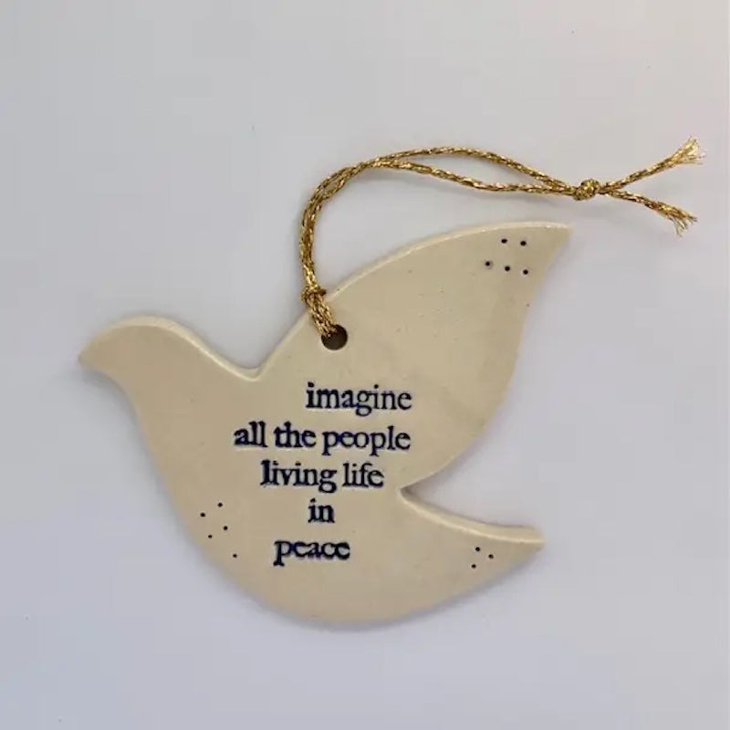 Peaceful Bird Ornament