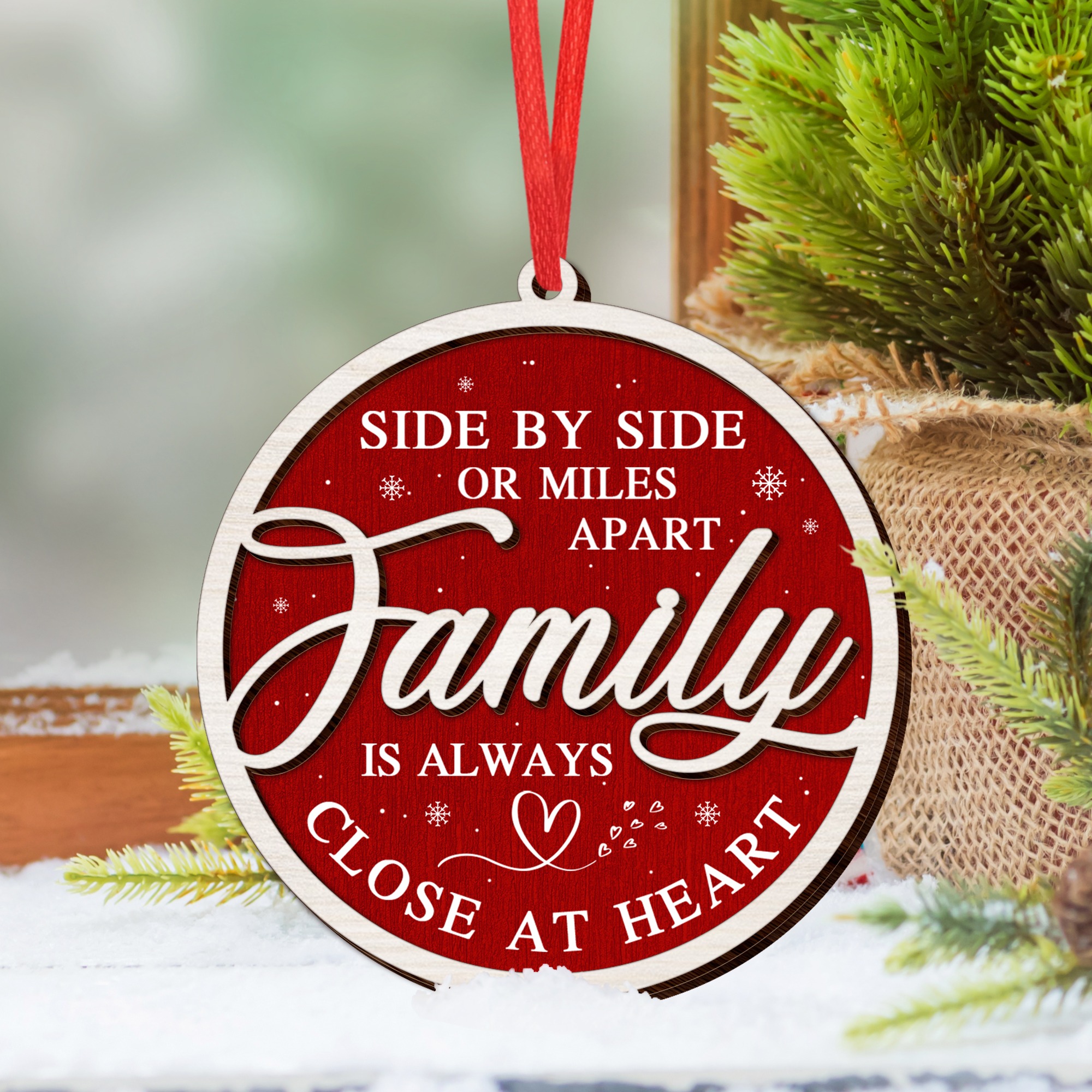 Family Love Ornament
