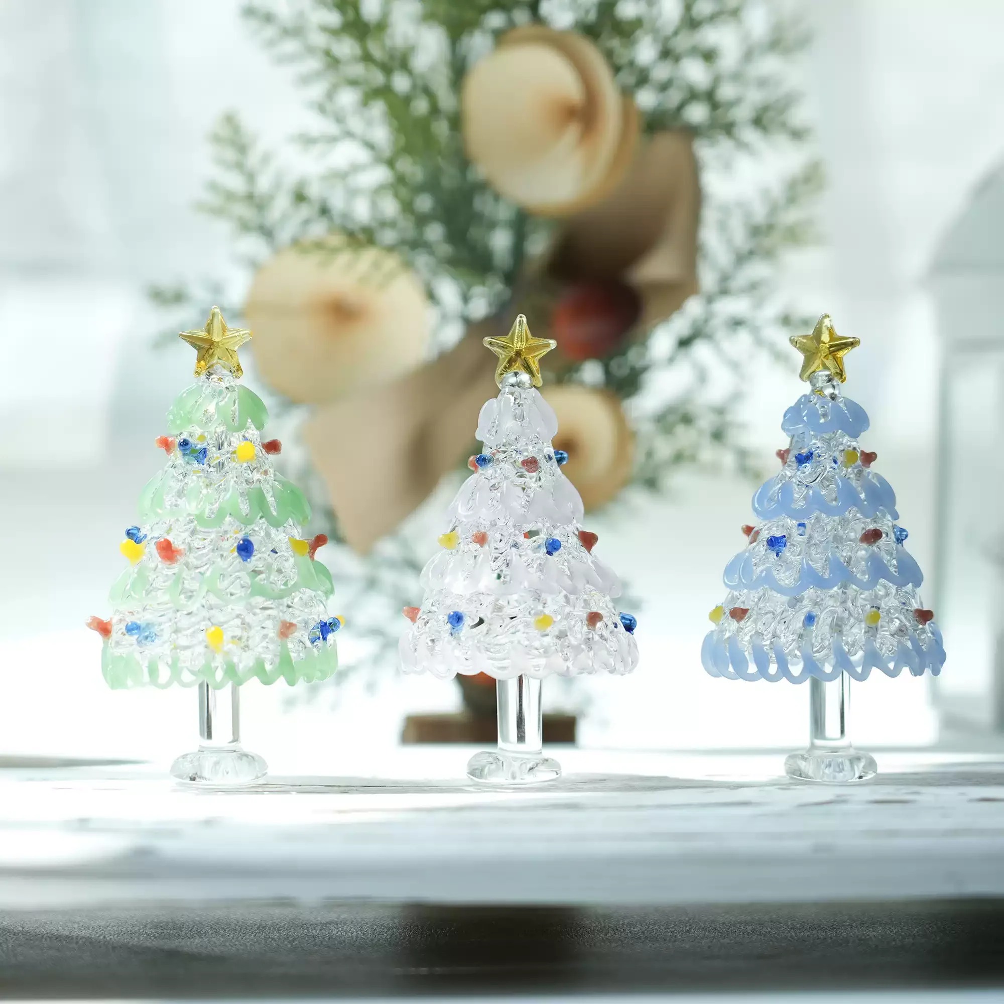 LiuLi Christmas Tree Tabletop Ornament