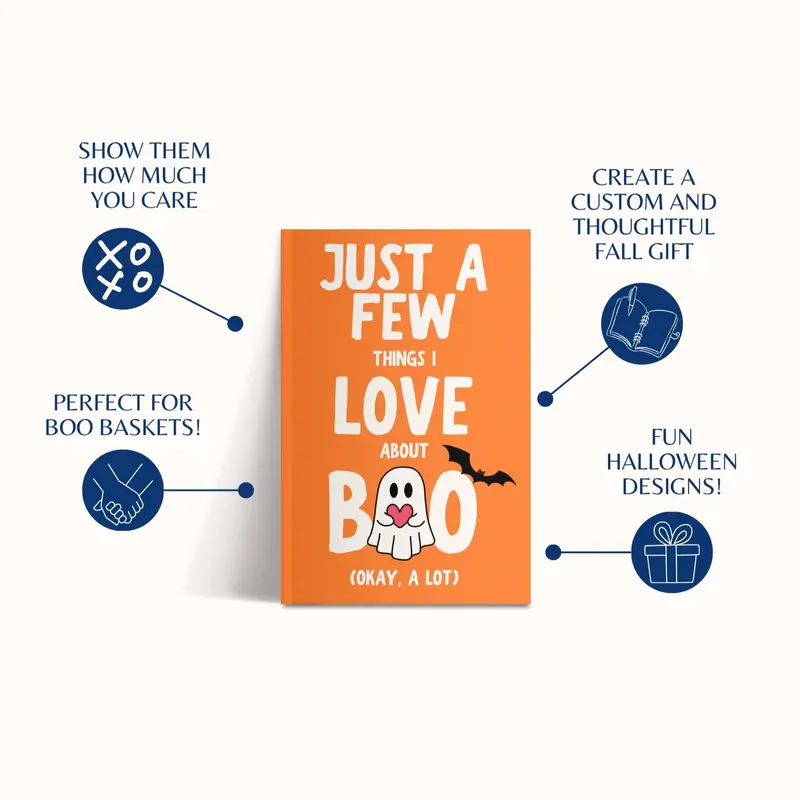 Fall & Halloween Gift Journal 