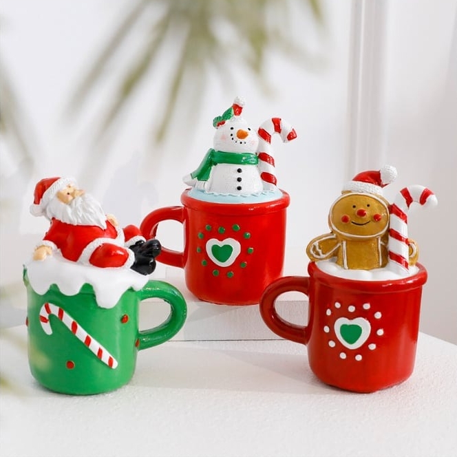 Cute Resin Christmas Ornaments