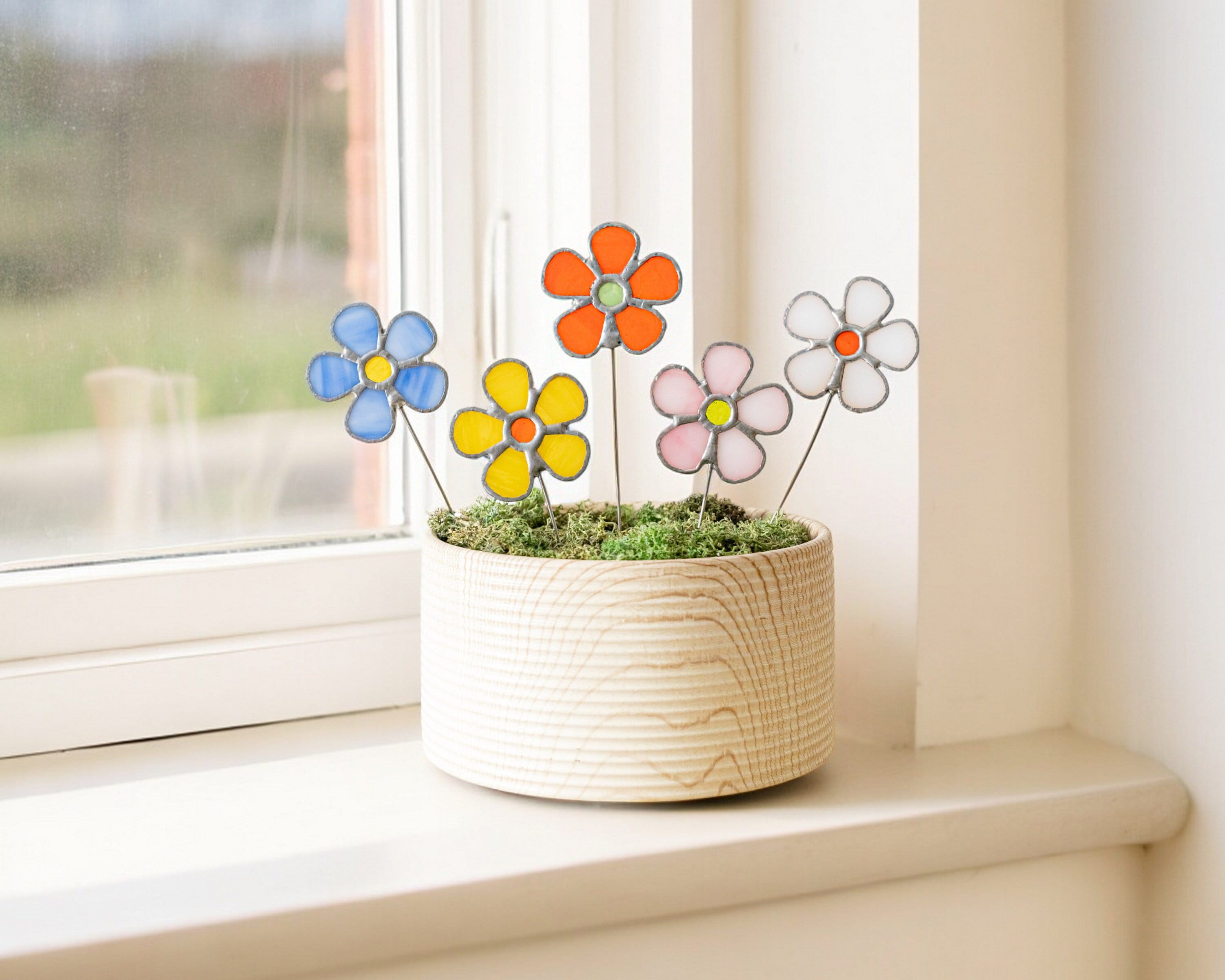 🌼Flower Shaped Pot Decor