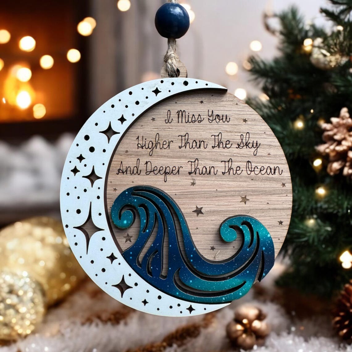 Memorial Moon Ornament