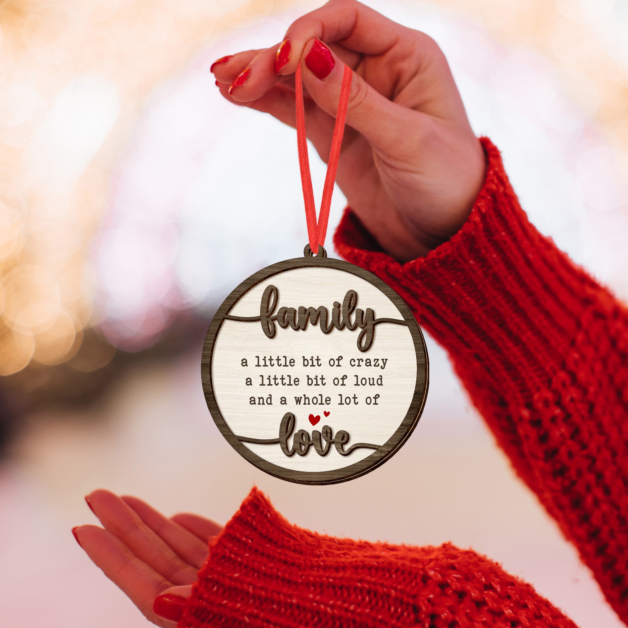 Family Love Ornament