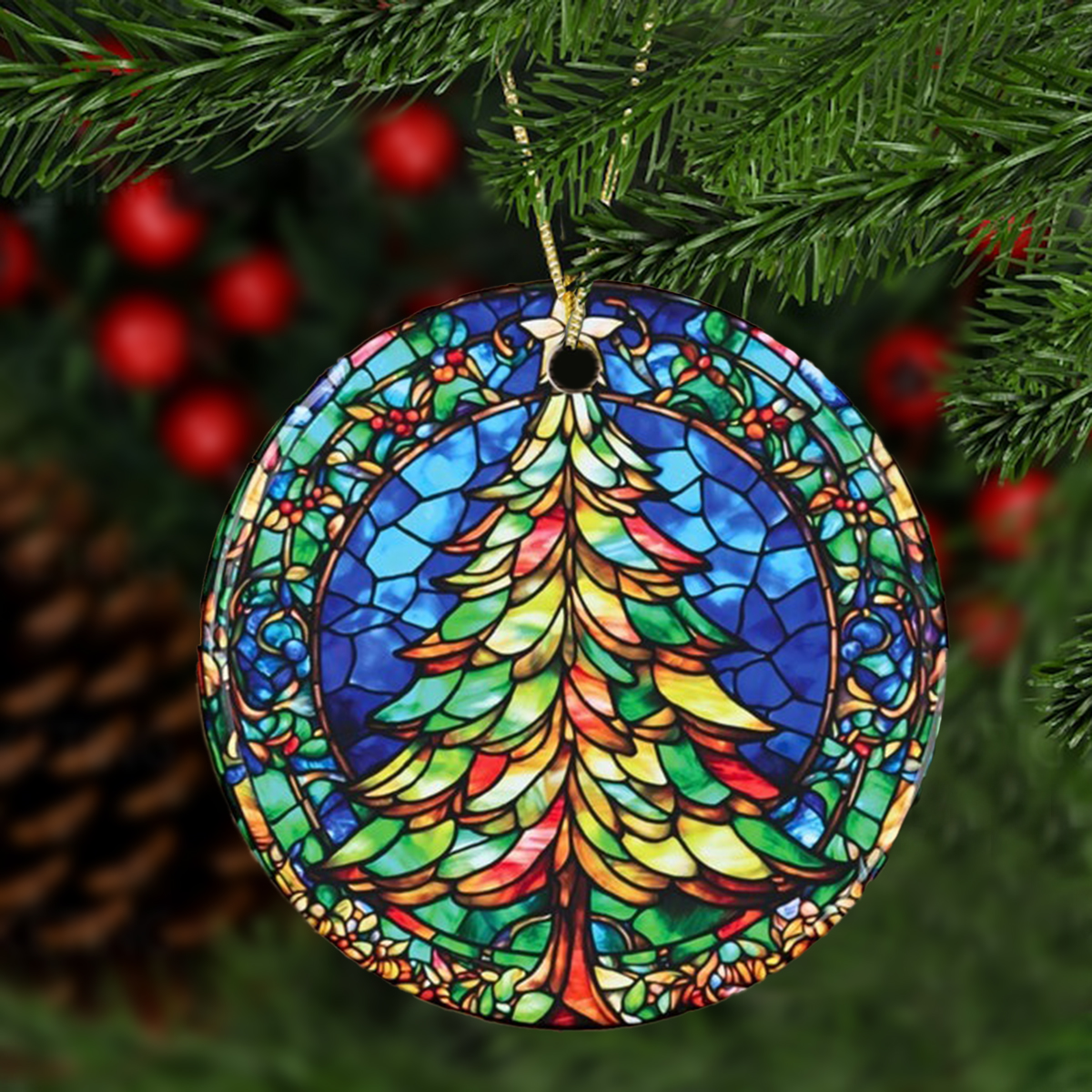 Christmas Tree Ceramic Ornament✨