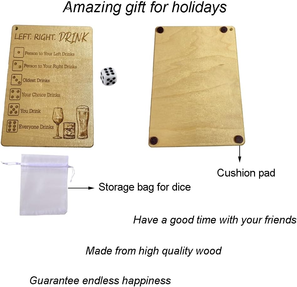 🥂Left Right Drink Drinking Game