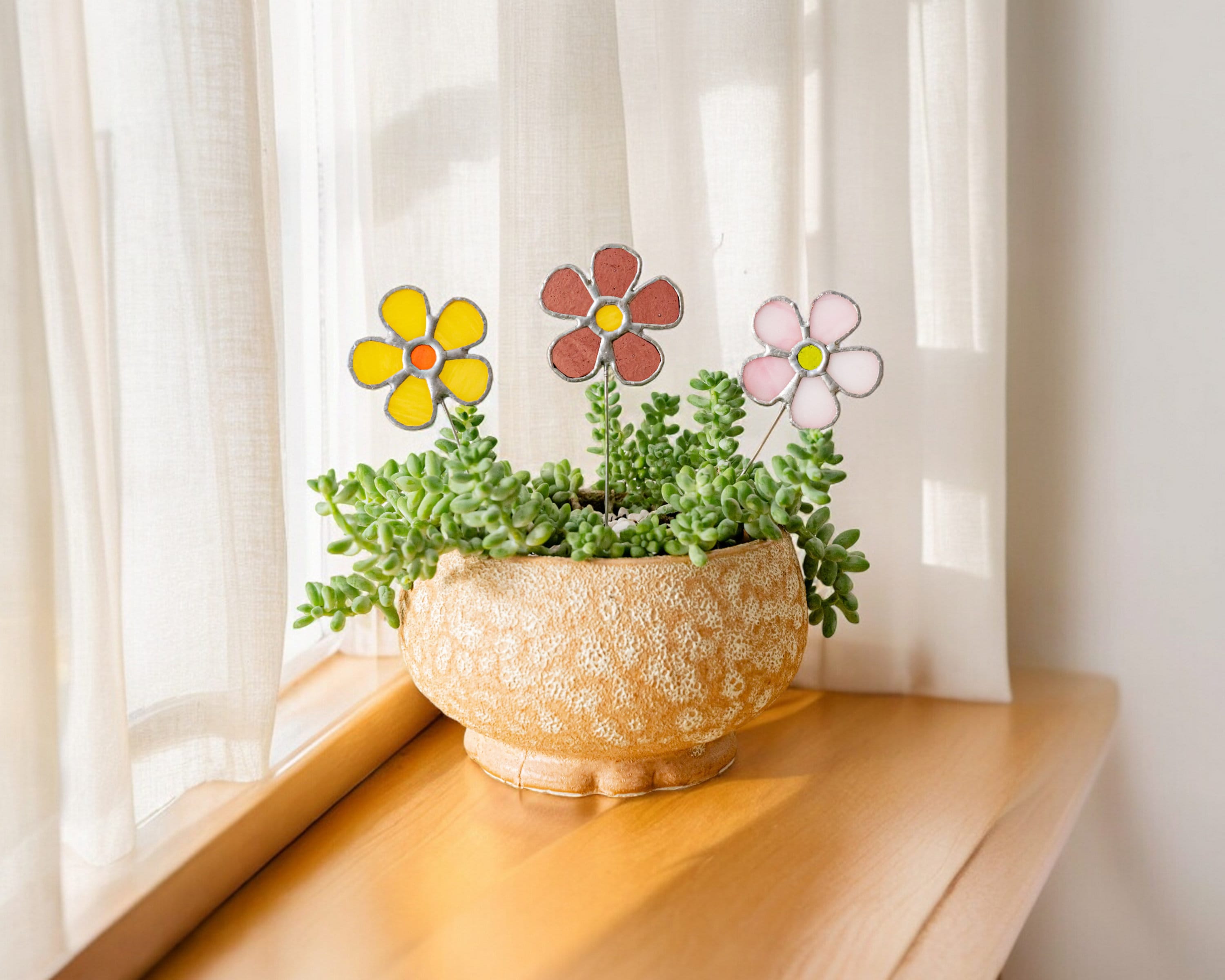 🌼Flower Shaped Pot Decor