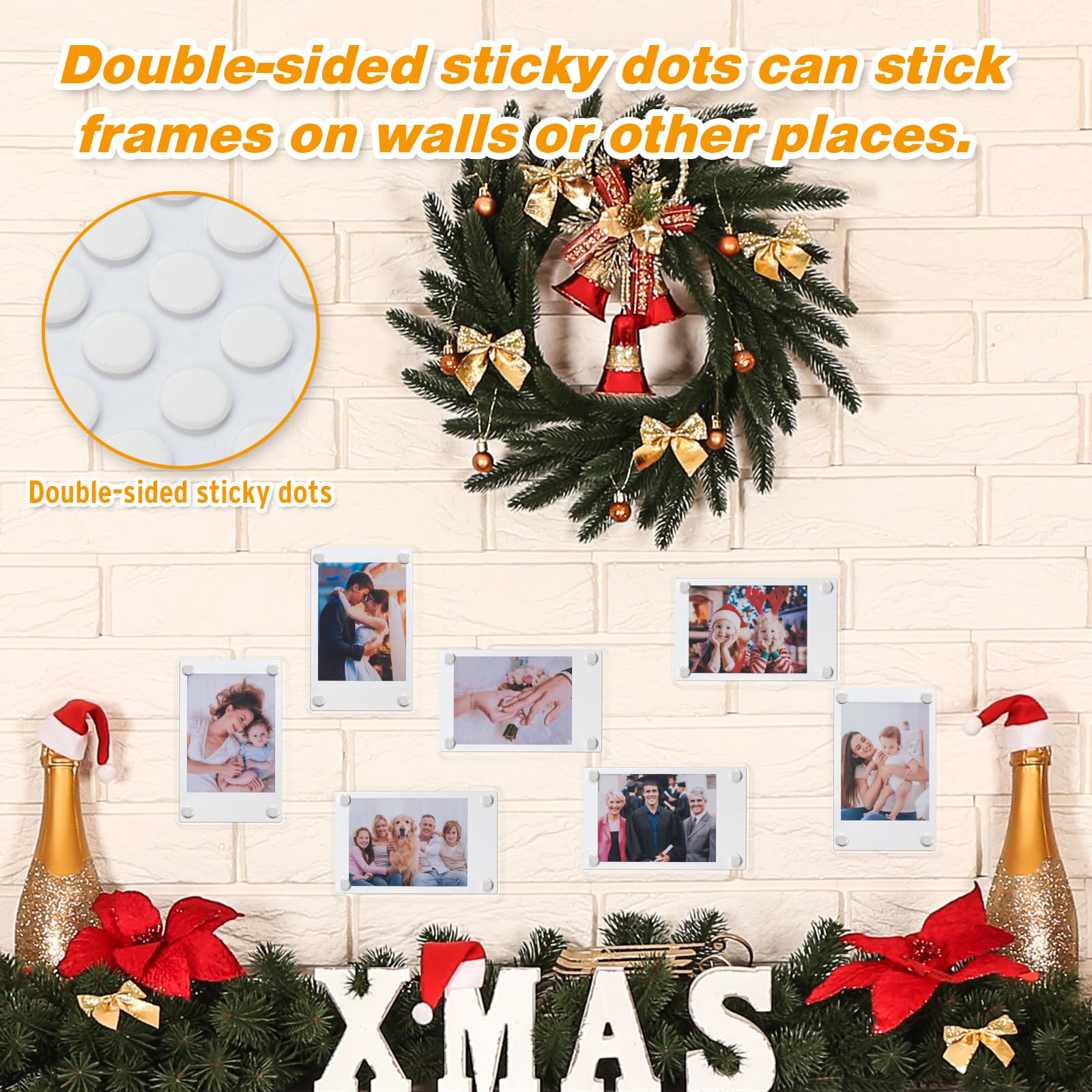 Acrylic Fridge Magnetic Frame, Acrylic Photo Picture Frames