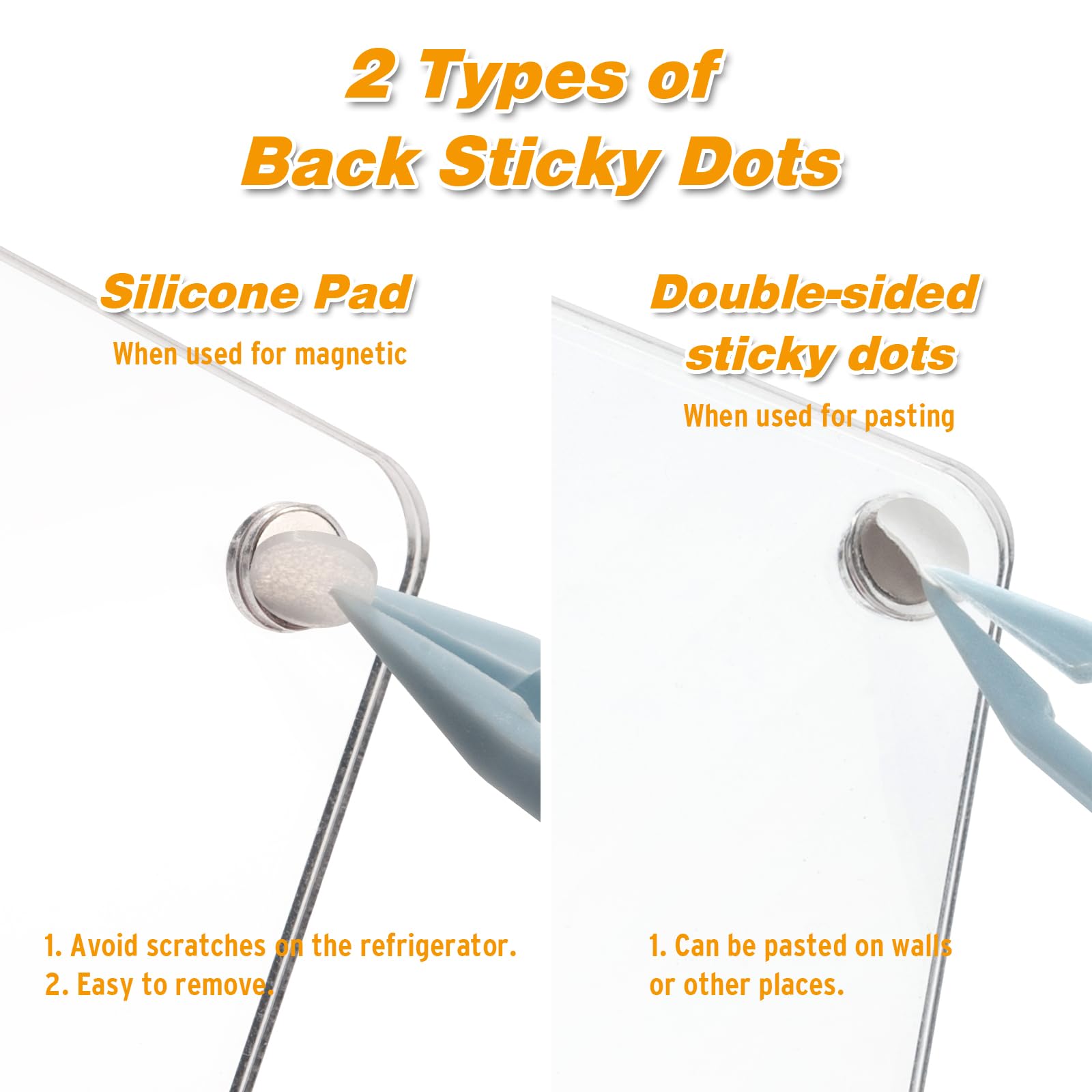 Acrylic Fridge Magnetic Frame, Acrylic Photo Picture Frames