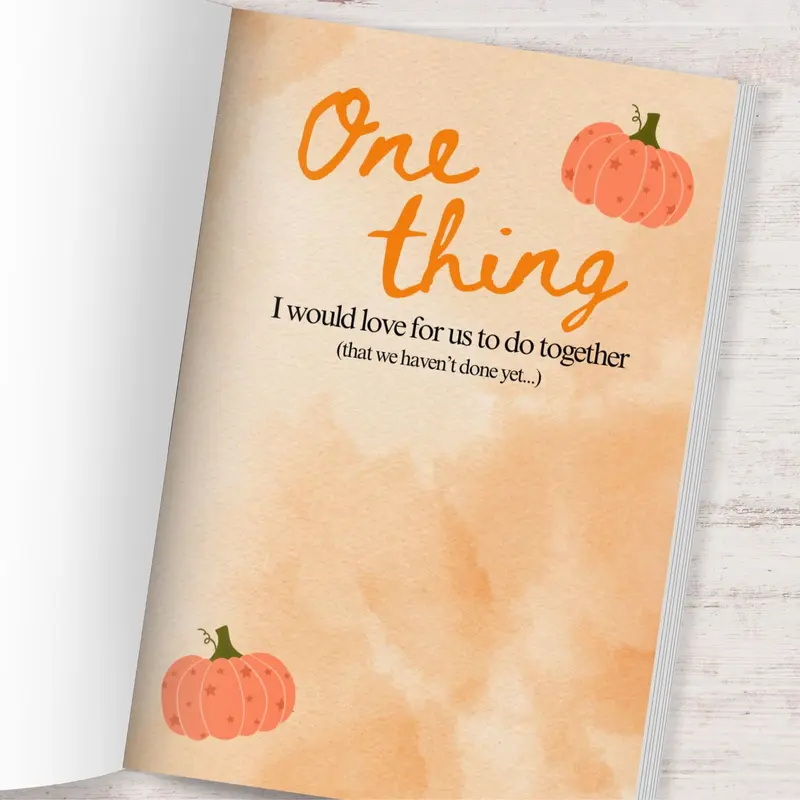 Fall & Halloween Gift Journal 