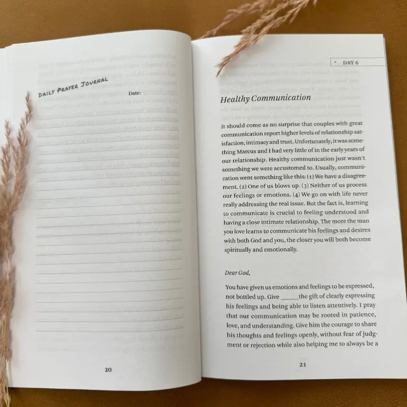 Pray for Him devotional book: 30 days of breakthrough prayer for the man you love