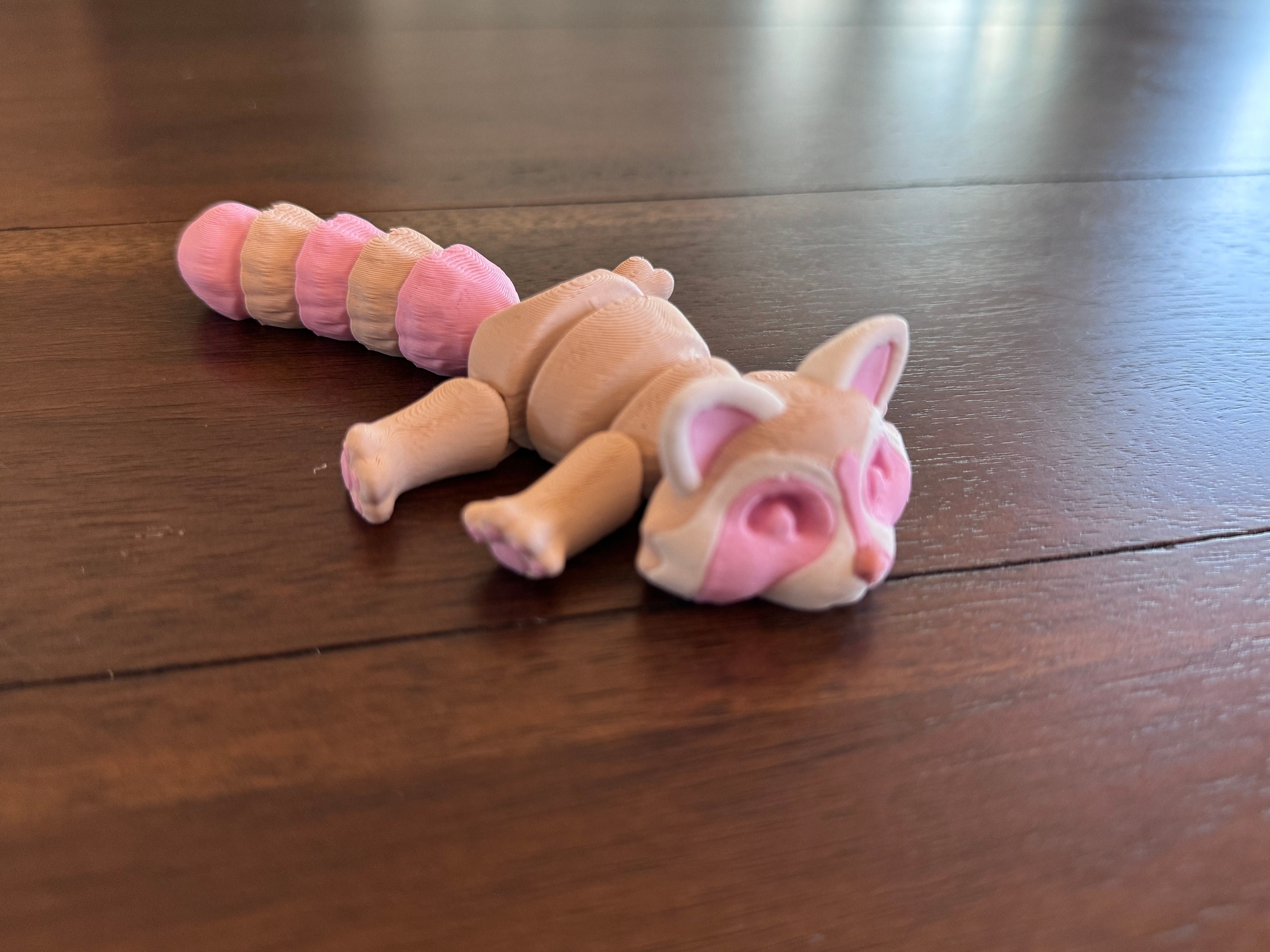 🦝3D Printed Raccoon Fidget